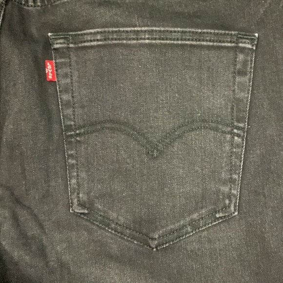 Levi’s  512 Black Tapered Slim Stretch Jeans size 38 - Picture 5 of 12